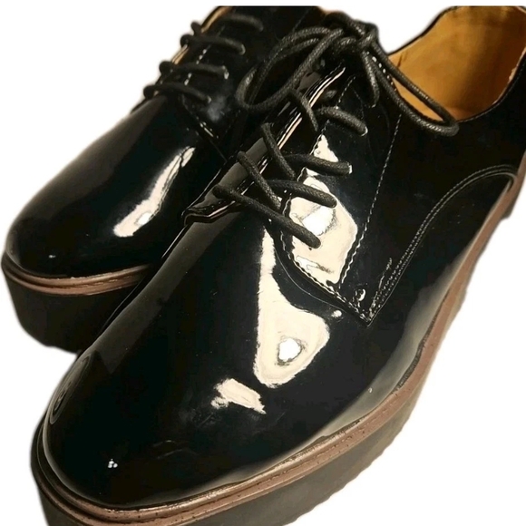 MADDEN Girl “Written” Black Platform Oxford Shoes 11M–Y2K Cottage Boho Barbie[2D - Picture 4 of 8